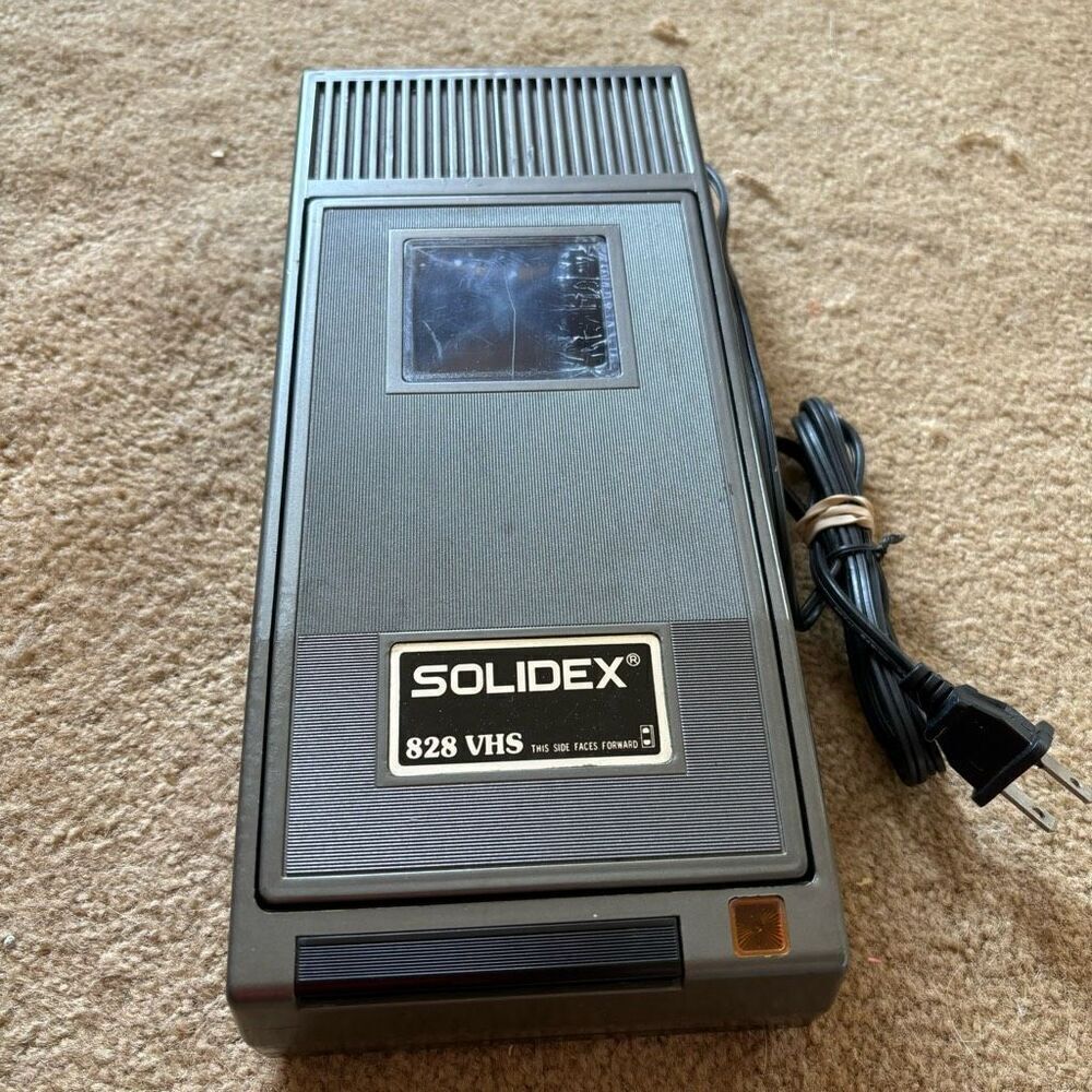 Solidex 828 VHS Rewinder *Works*